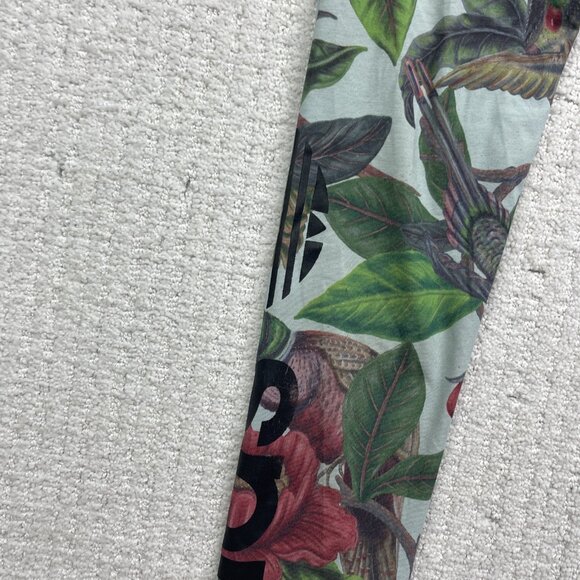 Adidas Originals Battle of the Birds Leggings Floral Tropical AOP Wom Size XS - Picture 9 of 11